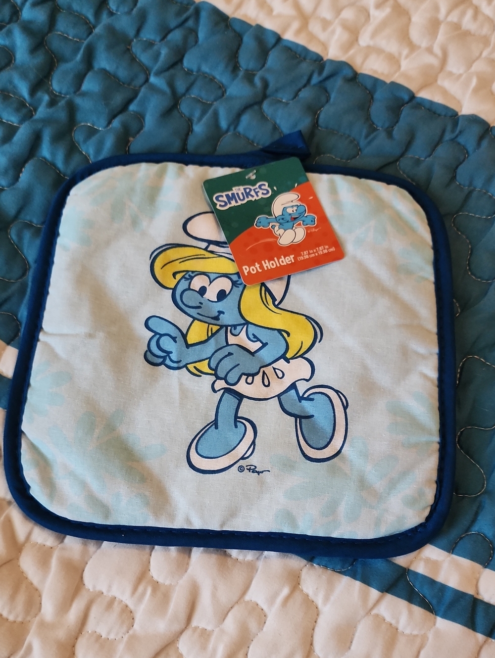 NWT The Smurfs Pot Holder